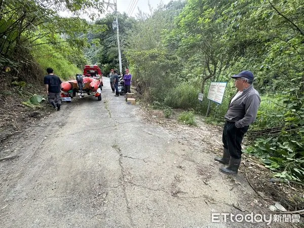 ▲▼             苗栗卓蘭發電廠驚傳男子溺水失蹤。（圖／記者楊永盛翻攝，下同）