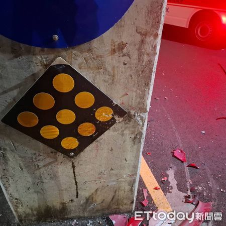 ▲▼苗栗一名男子騎乘機車，不明原因撞上高鐵涵洞死亡             。（圖／記者楊永盛翻攝）