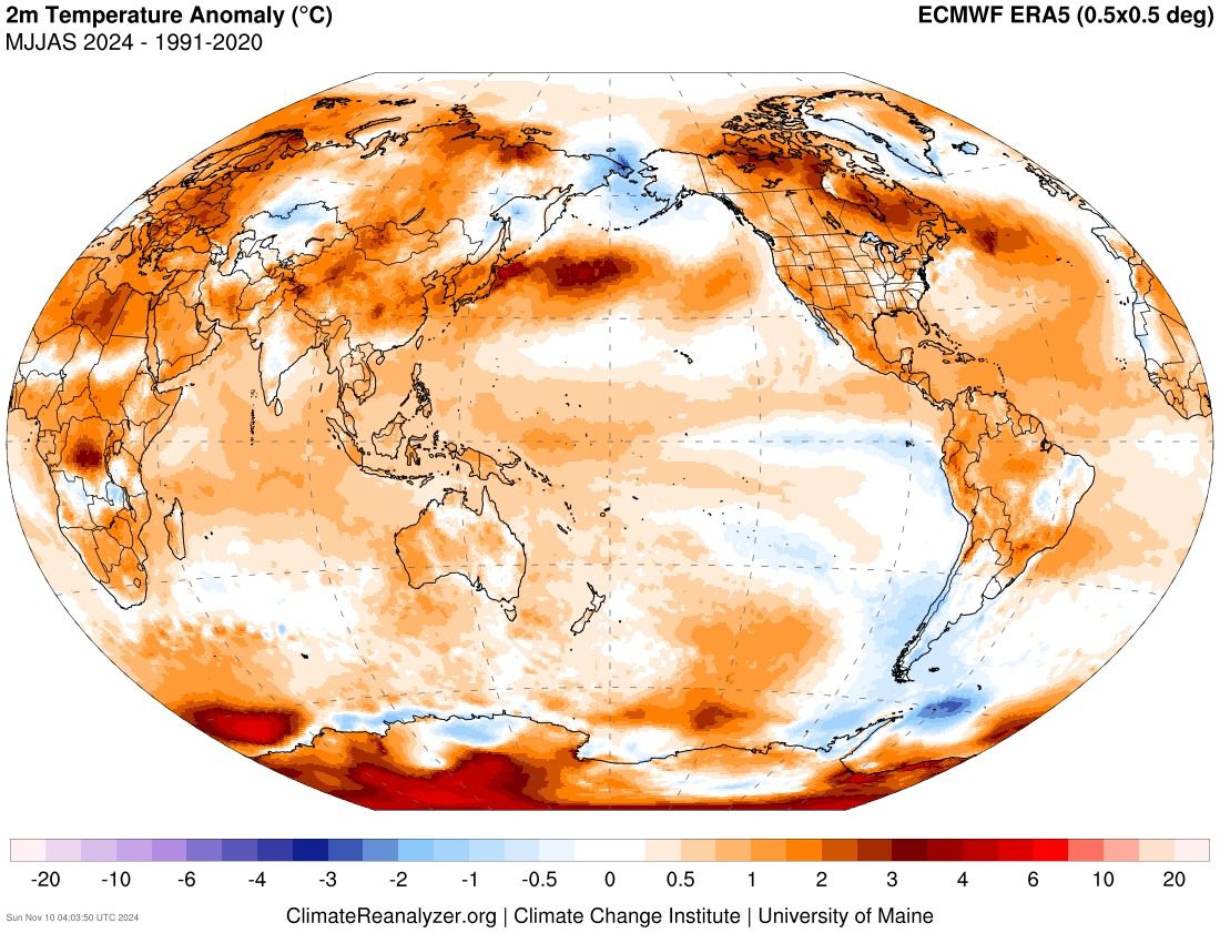 ▲▼今年地球年平均氣溫即將超越1.5℃。（圖／翻攝鄭明典臉書）