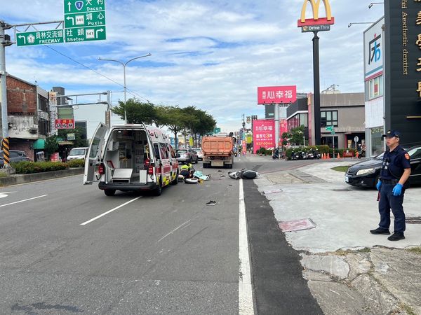 ▲彰化員林市死亡車禍。（圖／民眾提供）