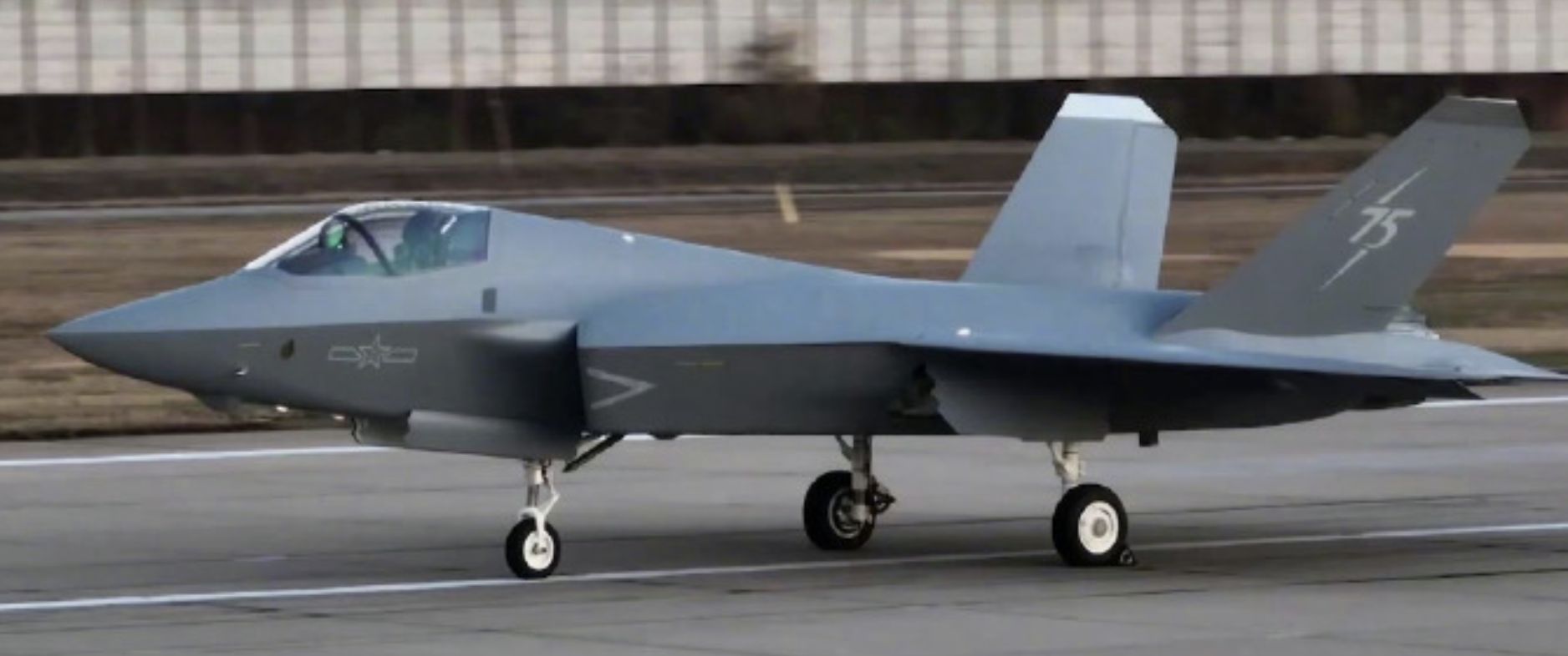 ▲殲-35A隱形戰機。（圖／翻攝央視軍事）