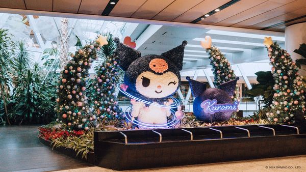 ▲新加坡樟宜機場hello kitty園遊會。（圖／新加坡樟宜機場提供）