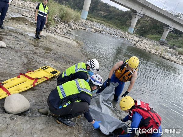 ▲▼苗栗男釣魚突失蹤　抽水口發現遺體。（圖／記者楊永盛翻攝）