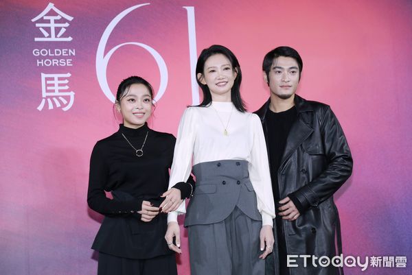 ▲▼《蟲》金馬影展舞台Photocall-李夢苡樺、吳映蓉、潘綱大。（圖／記者周宸亘攝）