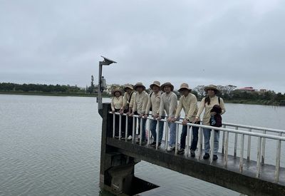 桃園大圳通水100週年健走　昇捷建設同仁逗陣行認識水利設施