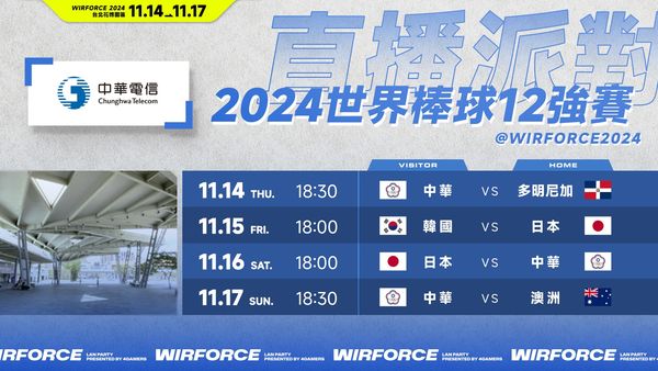 ▲▼WirForce 2024 打造世界12強棒球賽直播派對，職棒啦啦隊強力應援             。（圖／WirForce提供）