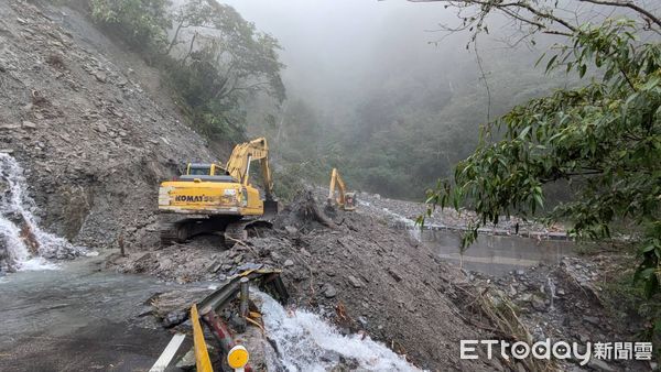 ▲▼南湖大山、奇萊山、屏風山、畢祿山及羊頭山等高山步道受損暫時封閉。（圖／太管處提供，下同）