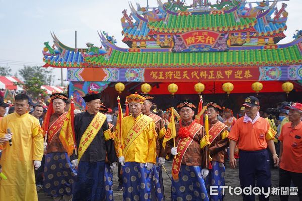 ▲南州迎王平安祭典13日遵循古禮「請水」儀式             。（圖／記者陳崑福翻攝）