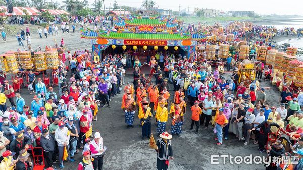 ▲南州迎王平安祭典13日遵循古禮「請水」儀式             。（圖／記者陳崑福翻攝）