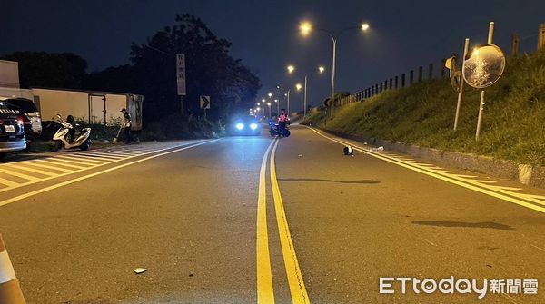 ▲▼太平防汛道路突竄出貓咪,2名騎士為閃避自摔，1死1傷。（圖／民眾提供，下同）