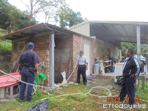 ▲里港警分局執行山域治安訪查工作。（圖／記者陳崑福翻攝）