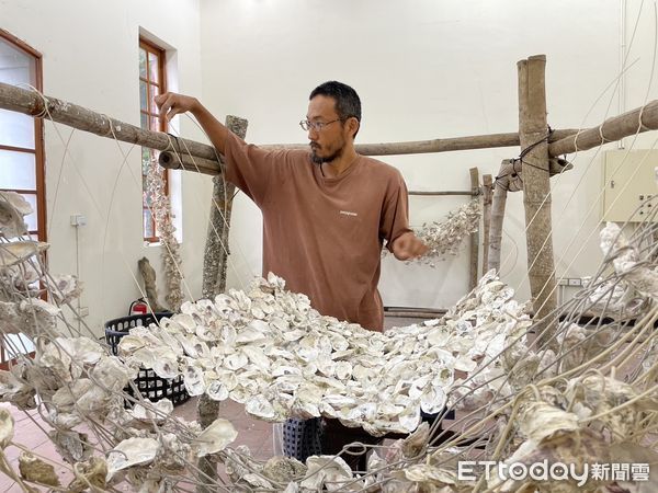 ▲「雲嘉嘉營視覺藝術連線」由雲林縣、嘉義市、嘉義縣、臺南市四縣市聯合舉辦，雲林展區延續推出「未來方舟」從環境生態關懷出發，即日起至11月24日於雲林縣政府文化觀光處展覽館展出。（圖／記者王悉宇翻攝）