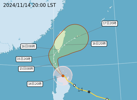 ▲▼天兔。（圖／中央氣象署）