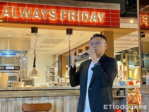 ▲TGI FRIDAYS台灣代理商開展餐飲集團董事長邱泰翰。（圖／記者廖婕妤攝）