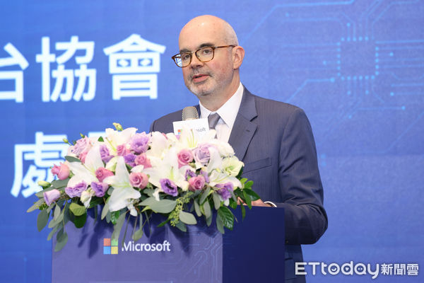 ▲▼微軟辦「AI+ Taiwan 點亮 AI 島嶼」-谷立言。（圖／記者黃克翔攝）