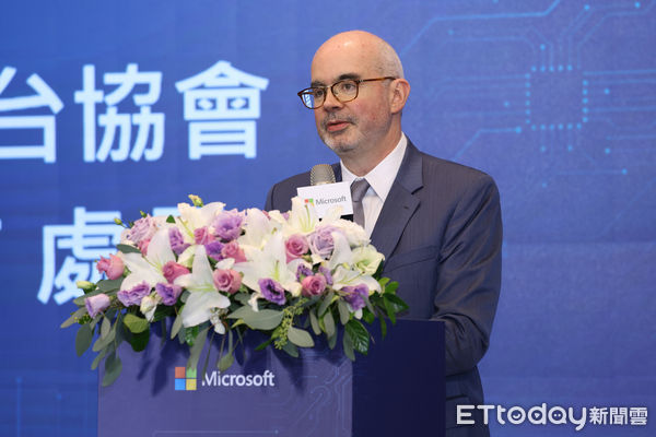 ▲▼微軟辦「AI+ Taiwan 點亮 AI 島嶼」-谷立言。（圖／記者黃克翔攝）
