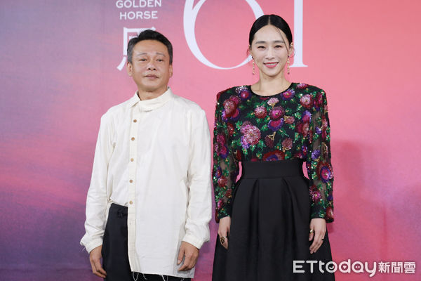 ▲▼《藍色太陽宮》金馬首映-李康生、吳可熙、華裔新銳導演Constance Tsang（曾佩裕）。（圖／記者周宸亘攝）