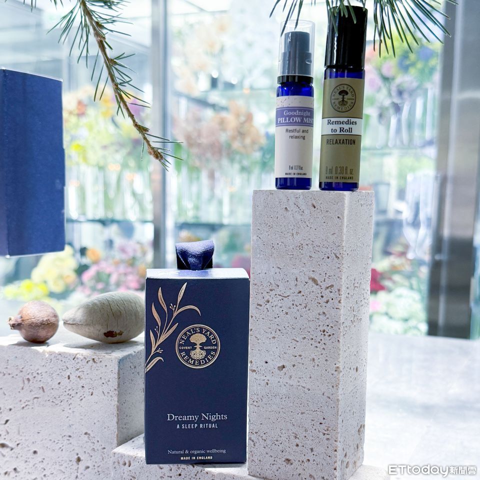 ▲Kiehl’s,契爾氏,INNISFREE,聖誕節,交換禮物,聖誕禮物,NEAL`S YARD REMEDIES,尼爾氏香芬庭園,(MALIN+GOETZ),NEOM。（圖／記者李薇攝）