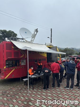 ▲台南市消防局所屬的救災指揮通信平台車，已經連續4年榮獲全國救災指揮通信平台車操作競賽中優勝（第1名）的殊榮。（圖／記者林東良翻攝，下同）