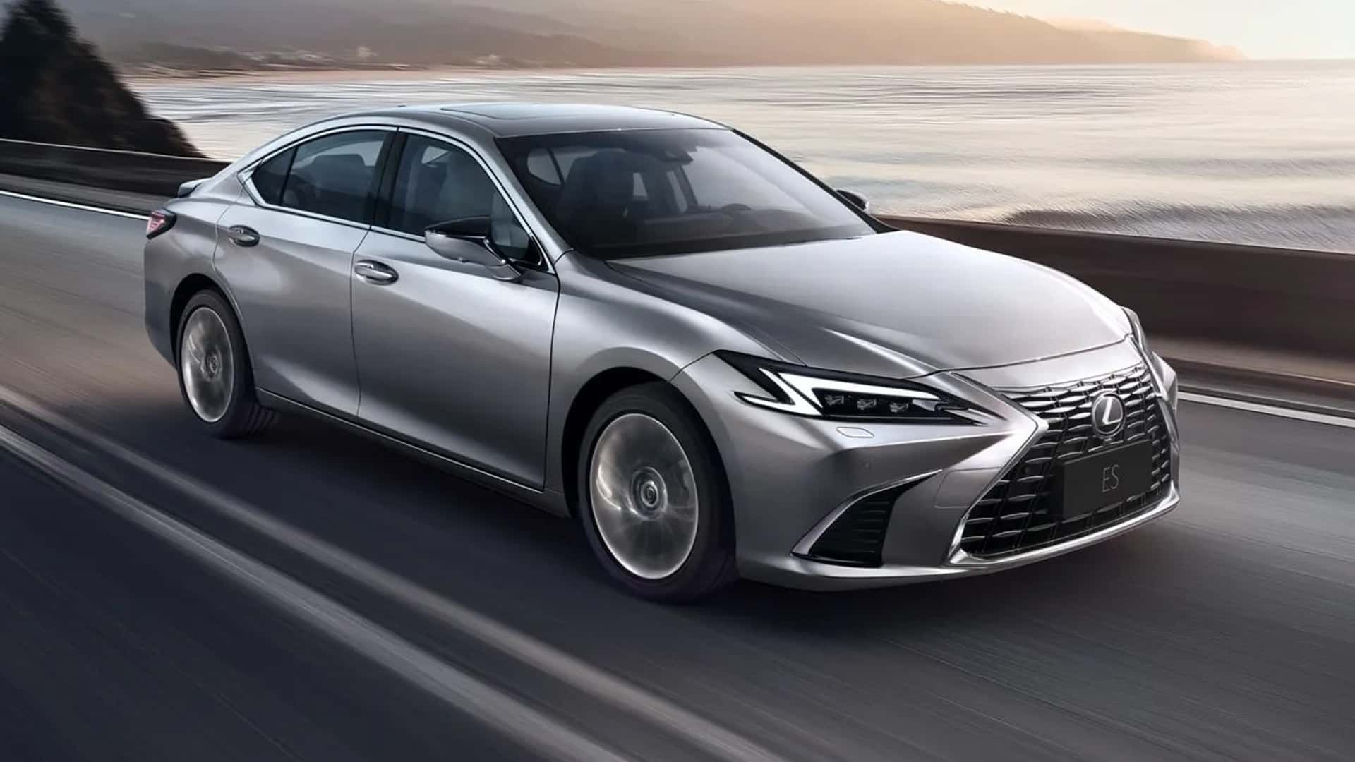 ▲Lexus ES廣州車展改款亮相。（圖／翻攝自Lexus）