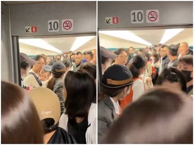 不爽被人跨過！茶農高鐵上逞「亮刀猛插桌板」　下場曝光