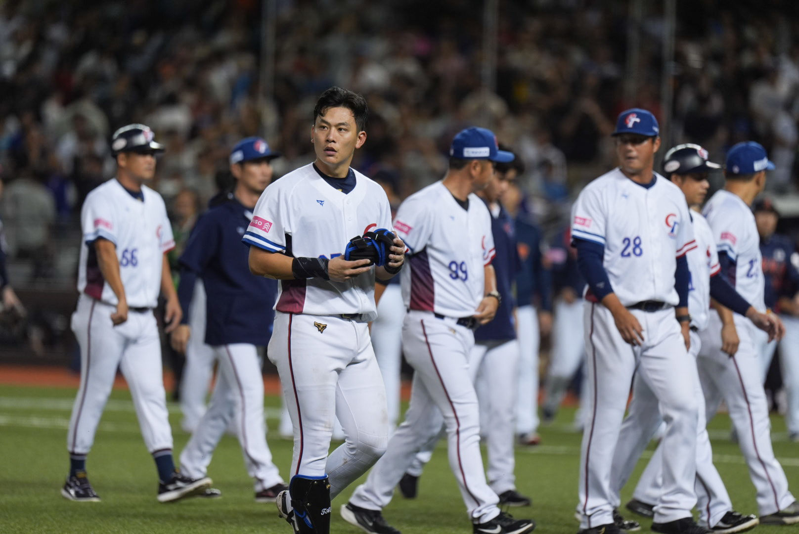 ▲12強中華隊1：3惜敗日本。（圖／記者林敬旻攝）