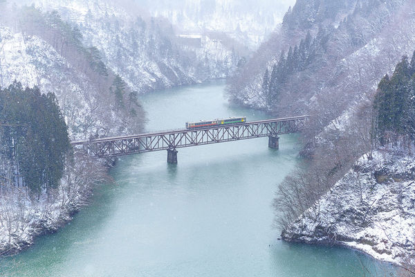 ▲▼日本只見線。（圖／JR東日本提供）