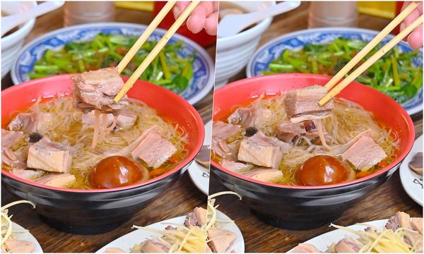 ▲▼水湳鴨肉冬粉當歸鴨麵線，台中水湳市場美食。（圖／橘子狗提供）