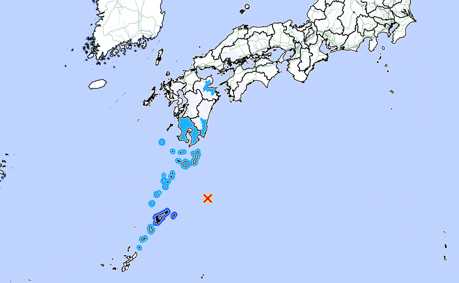 ▲▼日本6.0地震（圖／日本氣象廳）