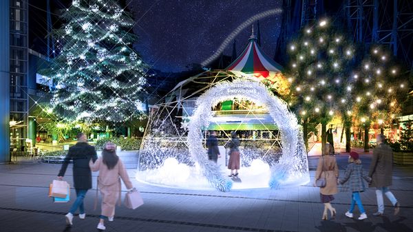 ▲▼東京巨蛋「TOKYO SNOW DOME CITY」聖誕燈海。（圖／株式會社東京巨蛋提供）