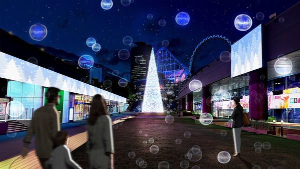 ▲▼東京巨蛋「TOKYO SNOW DOME CITY」聖誕燈海。（圖／株式會社東京巨蛋提供）