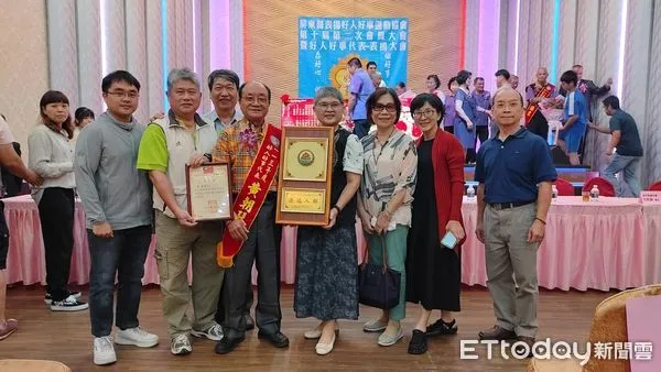 ▲黃朝琴榮獲今年屏東縣好人好事代表            。（圖／黃朝琴先生提供）