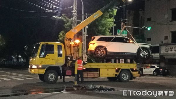 ▲彰化員林市萬年路發生追撞多車事件。（圖／記者唐詠絮攝）