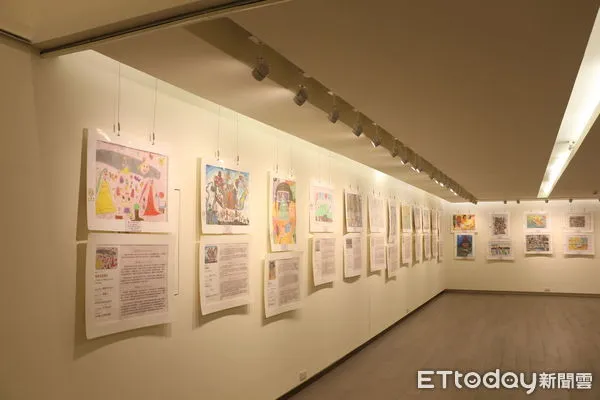 ▲第55屆世界兒童畫展台東藝文中心登場。（圖／記者楊漢聲翻攝）