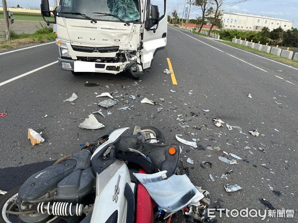 ▲雲林死亡車禍。（圖／記者王悉宇翻攝）