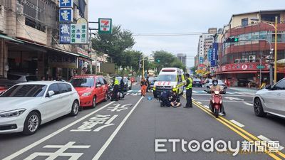 快訊／台中男鬼切！28歲媽騎車重摔　6月大男嬰無生命跡象送醫