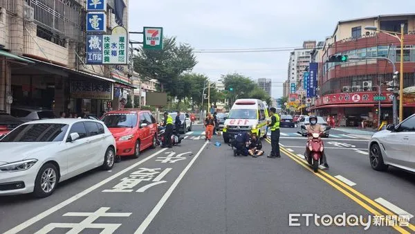 ▲▼快訊／台中男鬼切！28歲媽騎車重摔　6月大男嬰無生命跡象送醫。（圖／記者鄧木卿翻攝）