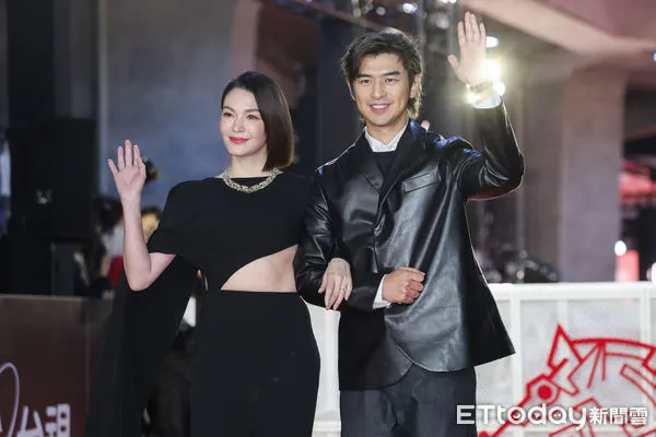 ▲▼第61屆金馬獎頒獎典禮星光大道-陳柏霖、張榕容。（圖／攝影中心攝）