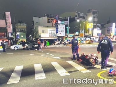 台南死亡車禍！21歲男騎士遇左轉車　急煞噴飛重摔送醫不治