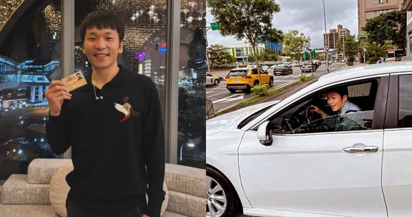 羽球國手李洋27日在自己的Instagram上發文，宣布自己考到汽車駕照。（圖／Instagram／@leeyang0812）