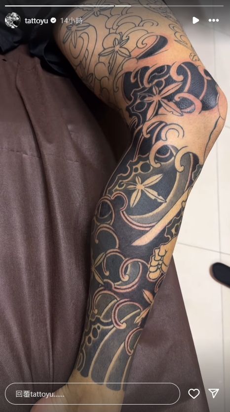 ▲▼             。（圖／翻攝「彫富刺青 DIAOFU TATTOO」IG）