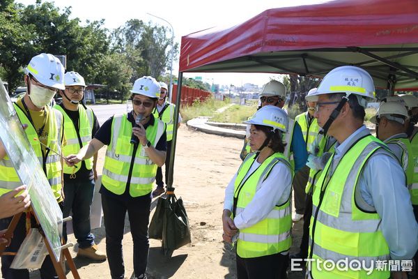 ▲▼  黃敏惠市長視察建國二村、復興新村地區市地重劃工程進度 新生路年底開放通車   。（圖／嘉義市政府提供）