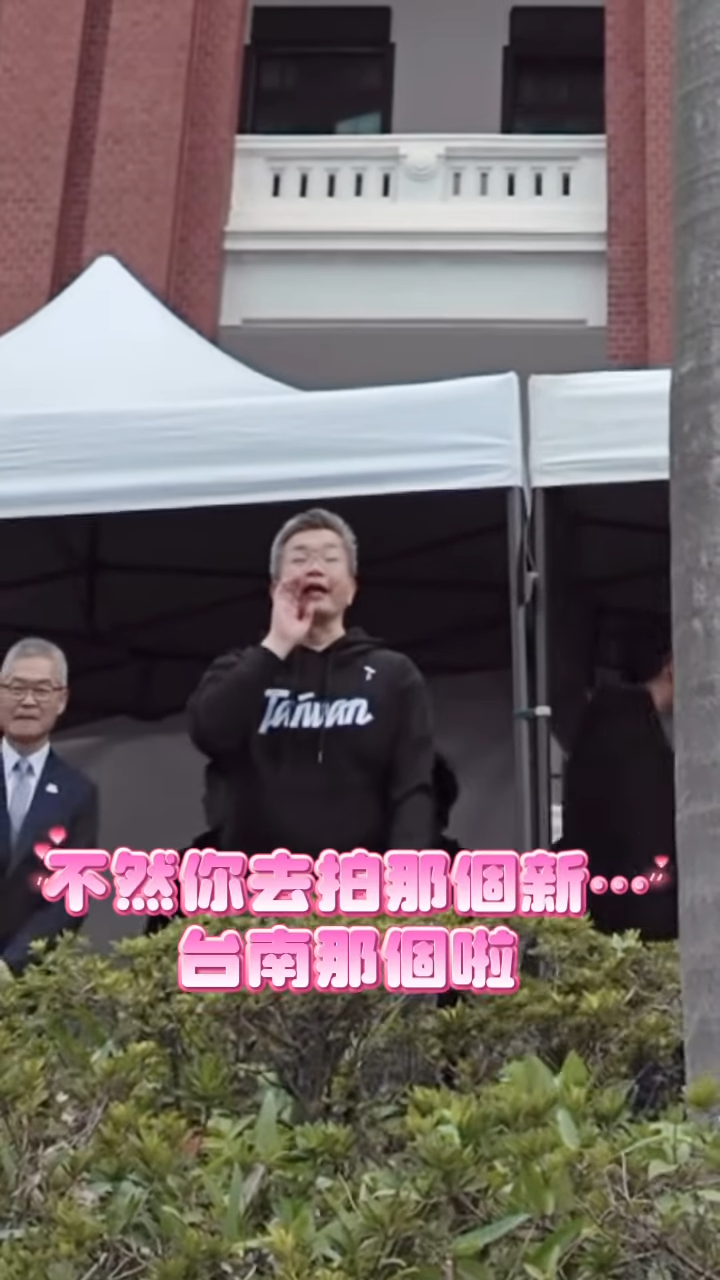 ▲▼安娜拍中華職棒會長蔡其昌，被cue「拍台南那個」。（圖／翻攝自IG）