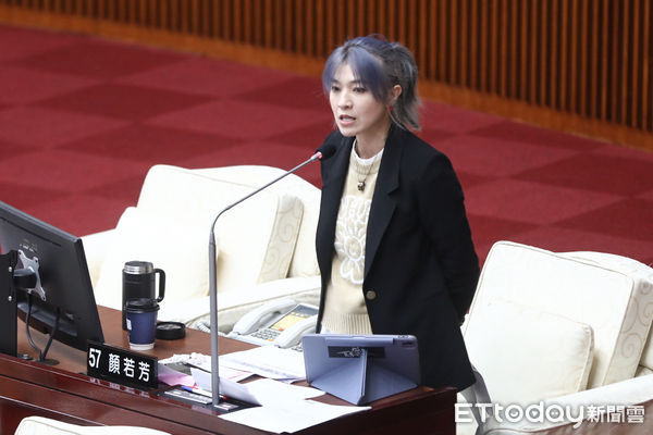 ▲台北市議員顏若芳。（圖／記者林敬旻攝）