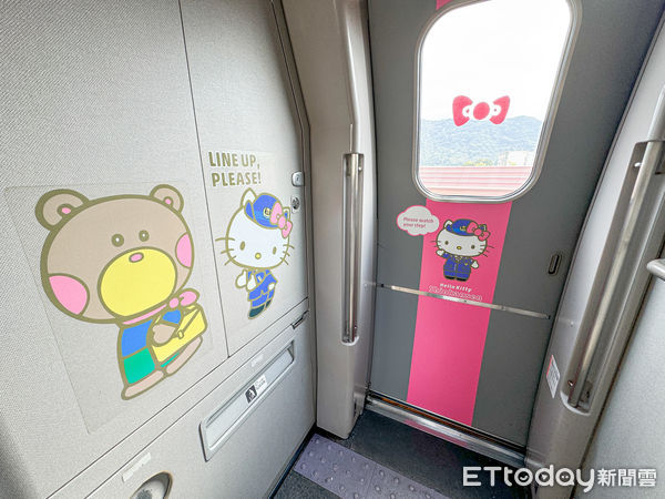 ▲▼日本Hello Kitty新幹線。（圖／記者蔡玟君攝）
