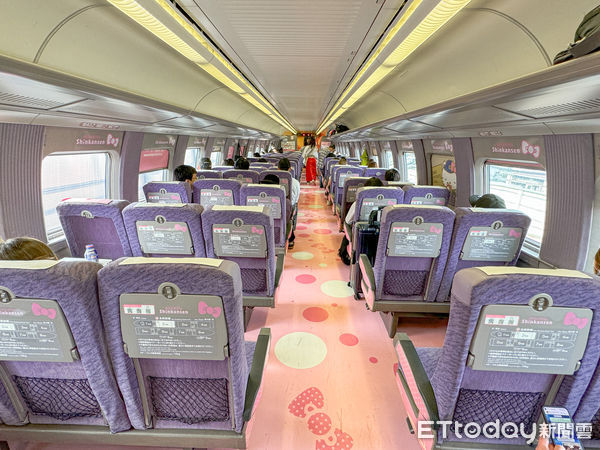 ▲▼日本Hello Kitty新幹線。（圖／記者蔡玟君攝）