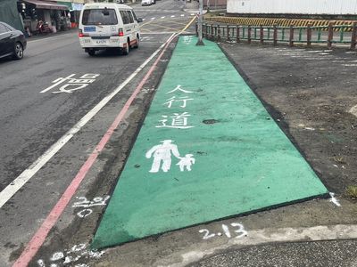 林口竹林路土地活化再升級 打造安全友善人行環境