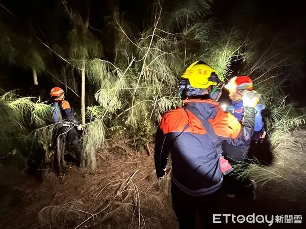▲▼攀登太武山秘境迷路，5人受困獲救。（圖／記者林名揚翻攝）