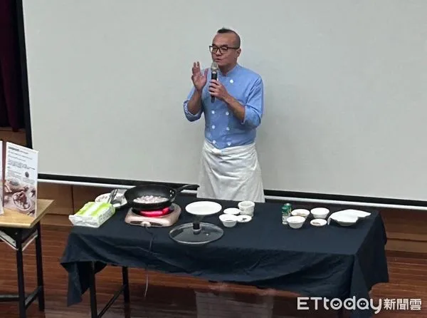 ▲團膳公會在校園推廣食米文化。（圖／全國團膳公會提供）