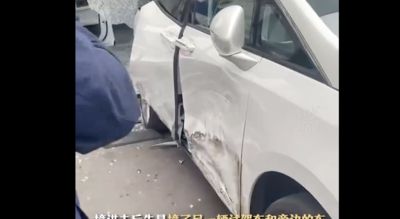 把油門當煞車踩! 陸女試乘連環撞5車「展示中心玻璃牆碎一地」